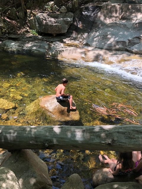 a day at dianna's baths in north conway nh