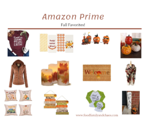 Amazon Prime fall favorites