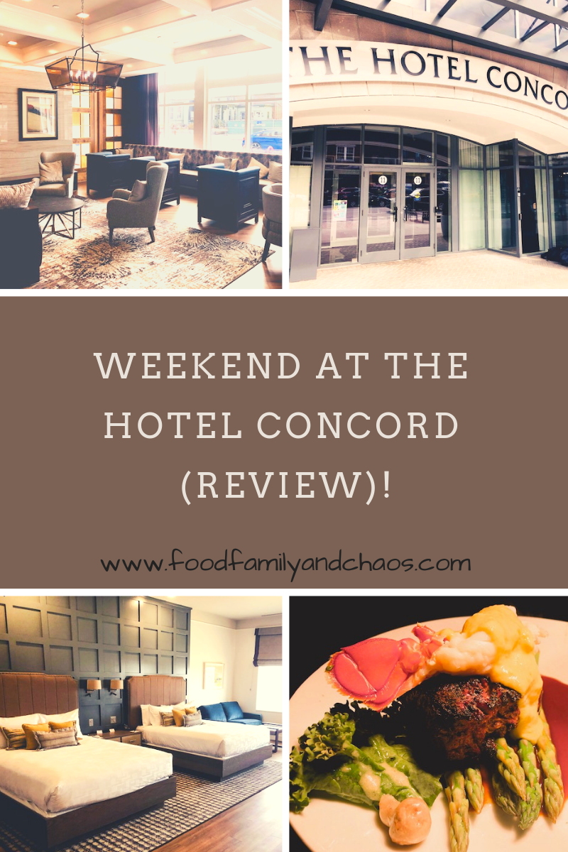 weekend at the hotel concord