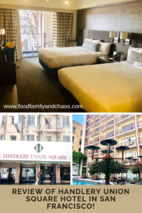 REVIEW OF HANDLERY UNION SQUARE HOTEL IN SAN FRANCISCO!