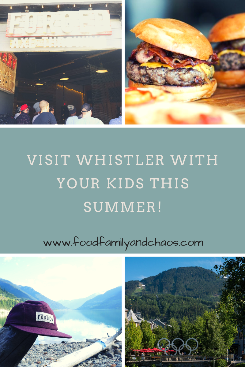 Visit Whistler with Your Kids This Summer!
